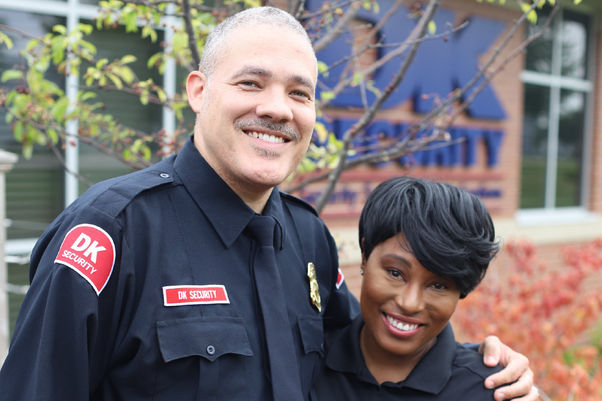 DK Security Event Staff Employee Spotlight Alethea and Kevin Smith